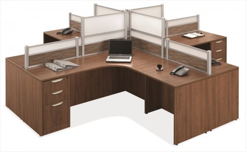 OFFICESOURCE 4-pack desks